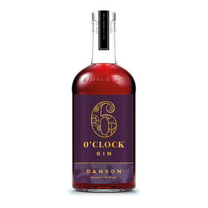 6 O'Clock Gin - Damson, 70cl - Pack of 6