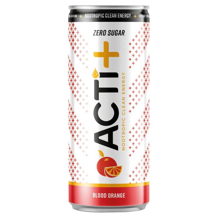 ACTIPH - Acti+ Zero Sugar Drinks Blood Orange, 250ml  Pack of 6