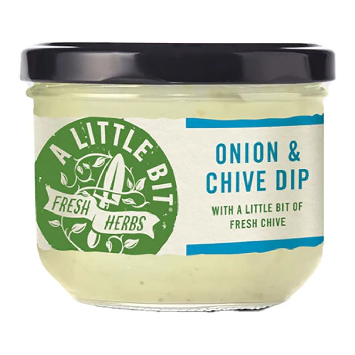 A Little Bit Food Co. - Onion & Chive Dip Jar, 200g - Pack of 6