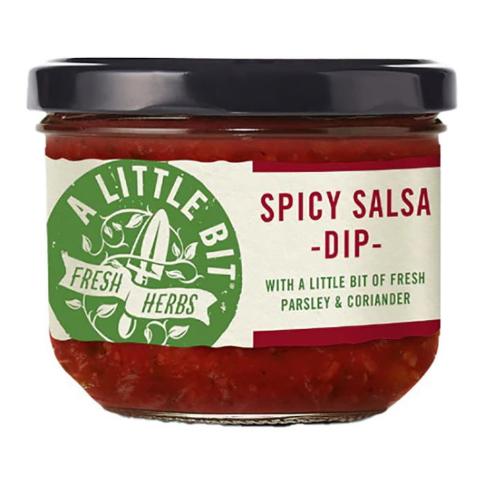 A Little Bit Food Co. - Spicy Salsa Dip Jar, 200g - Pack of 6