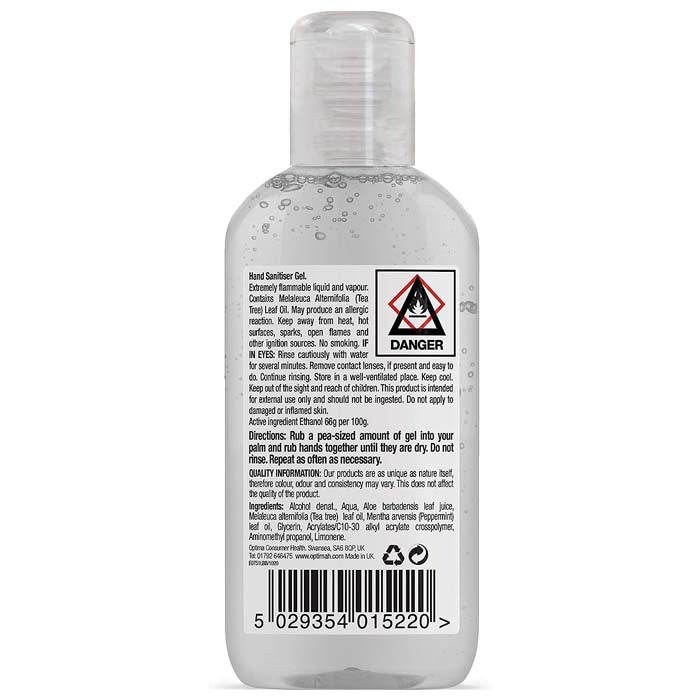 Aloe Pura - Hand Sanitiser, 75ml- back