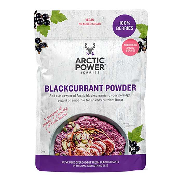 Arctic Power Berries - Blackcurrant Powder 30g, Pack of 6