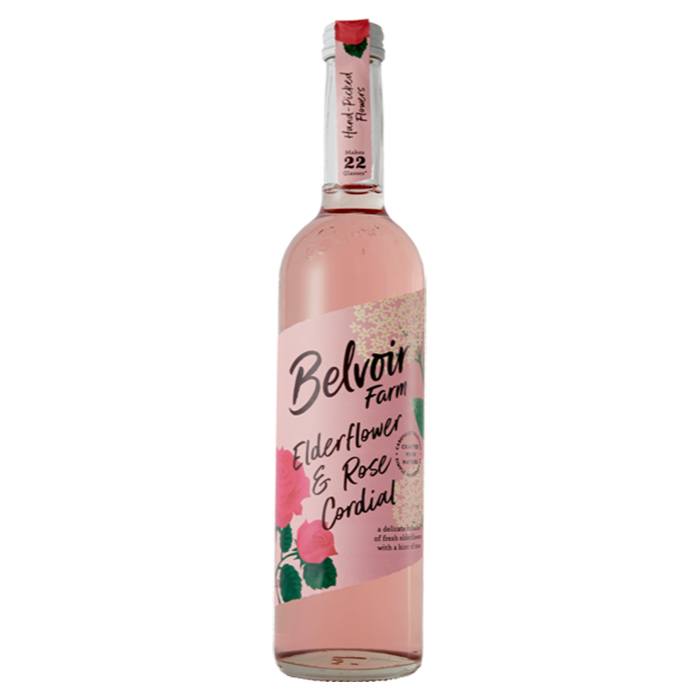 Belvoir Fruit Farms - Elderflower & Rose Cordial, 500ml