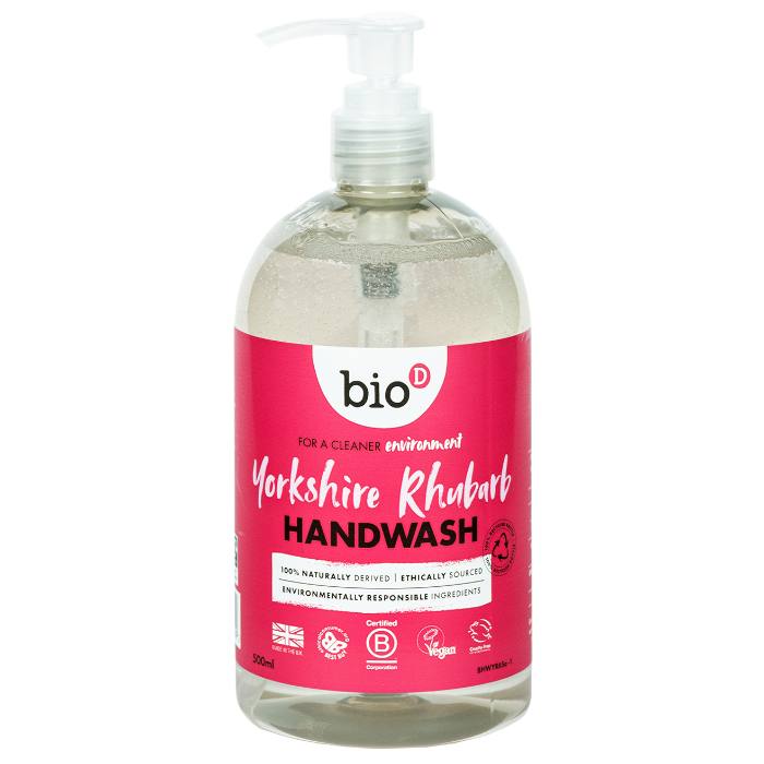 Bio-D - Yorkshire Rhubarb Hand Wash, 500ml