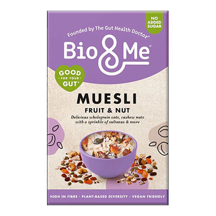 Bio&Me - Fruit & Nut Gut-Loving Muesli, 400g - Pack of 5