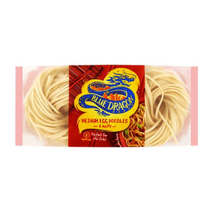 Blue Dragon - Medium Egg Noodles, 250g | Pack of 8