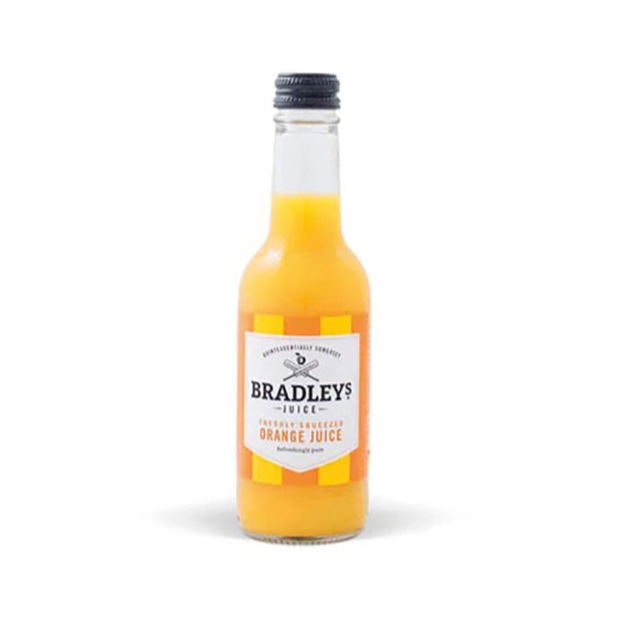 Bradleys - Quench Fresh Orange Juice, 250ml - Pack of 12