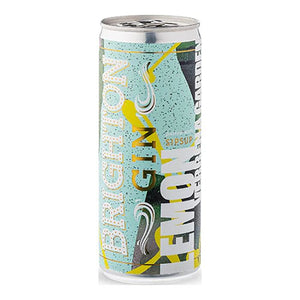 Brighton Spirits - Brighton Gin Can 4.8 %, 250ml - Pack of 12 | Multiple Flavours