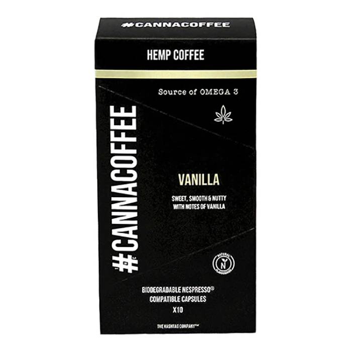 Cannacoffee - Hemp Coffee Pods, 57g - Pack of 6