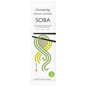 Clearspring - Organic Japanese Soba Noodles, 200g | Multiple Sizes