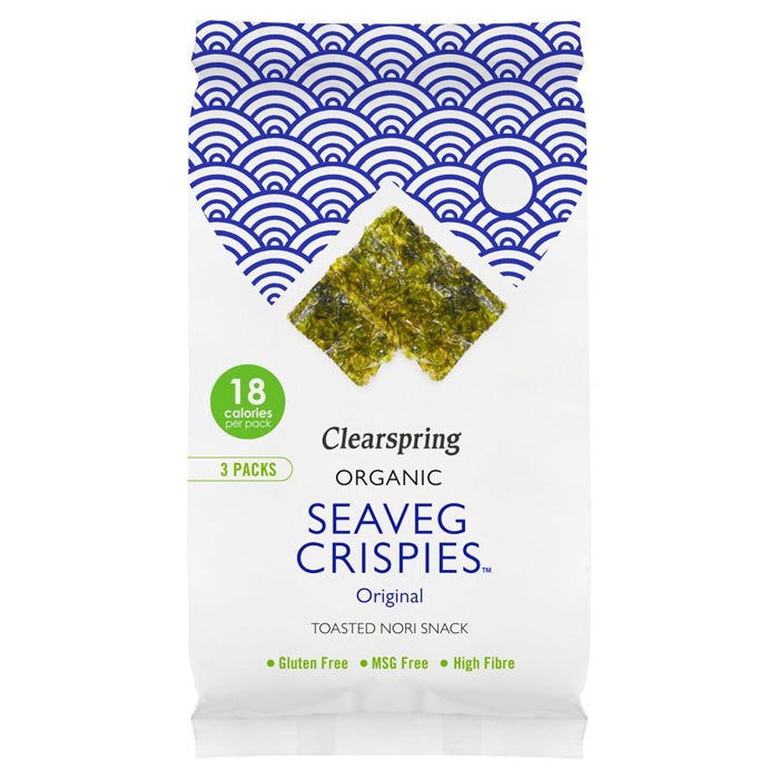 Clearspring - Organic Seaveg Original - Multipack 3x4g