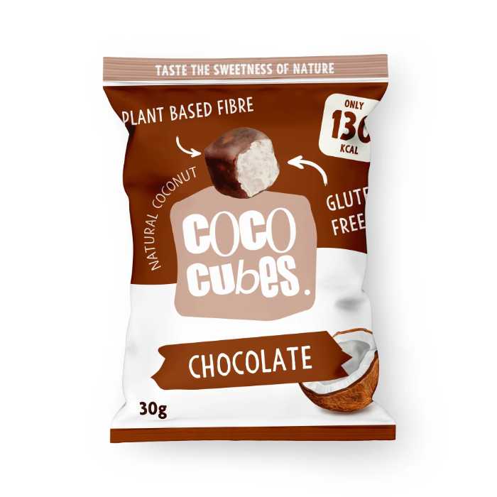 Coco Cubes - Chocolate, 30g