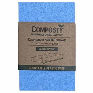 Composty - Magic 'Pop-Up' Sponge - Single, 1 Piece | Multiple Colours