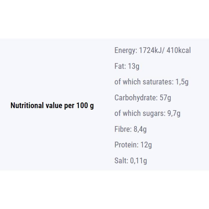 Consenza - Crunchy Muesli Nuts, 350g - Back