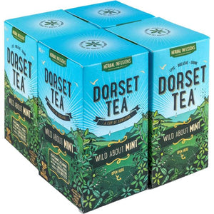 Dorset Tea - Wild about Mint Tea, 20 Bags | Pack of 4