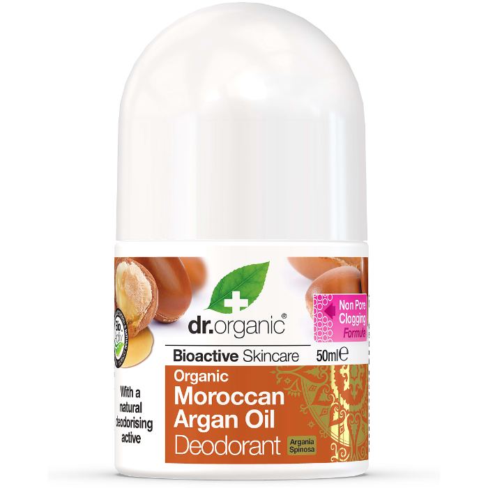 Dr. Organic - Deodorant Roll-On Moroccan Argan Oil, 50ml