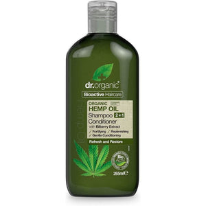 Dr. Organic - Hemp 2-1 Shampo & Conditioner, 265ml