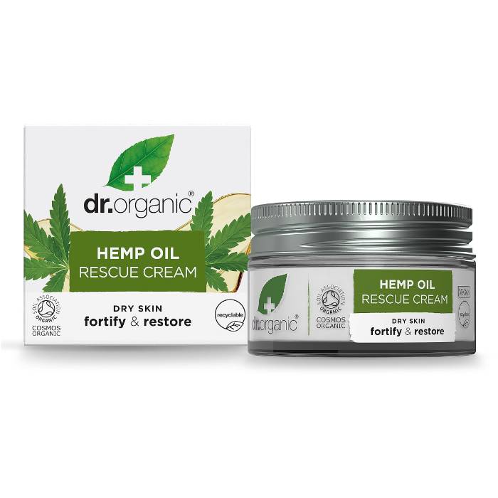 Dr. Organic - Hemp Oil 24h Rescue Cream, 50ml