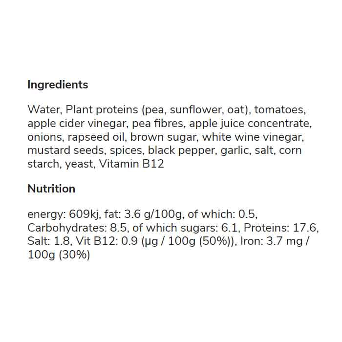 EatPlanted. - BBQ Pulled Pork, 220g - Back