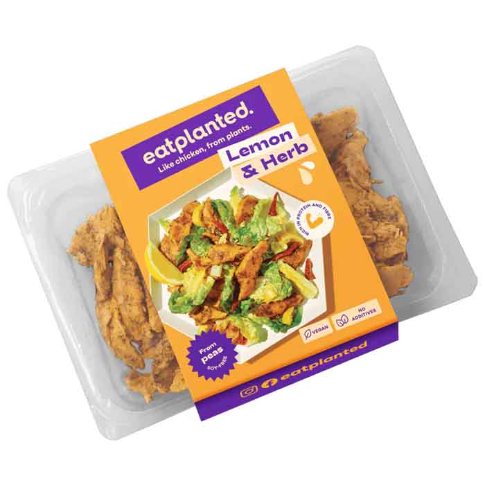 EatPlanted. - Chicken Pieces Lemon & Herb, 400g