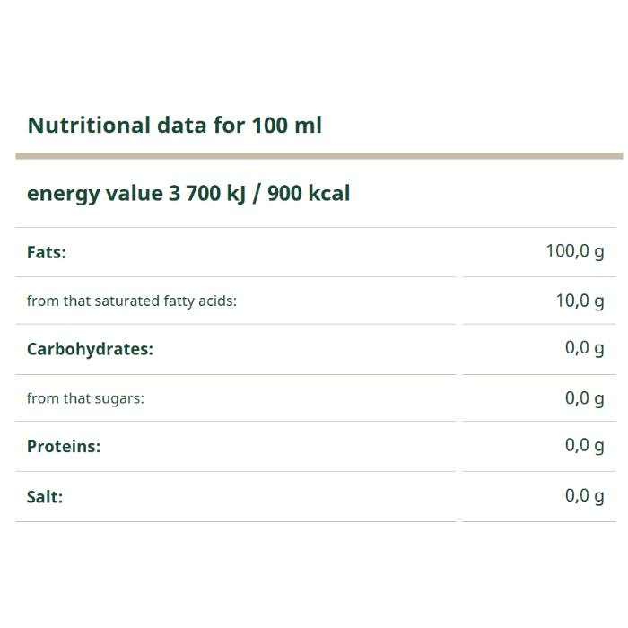 Emile Noel - Organic Virgin Walnut Oil, 250ml - Back