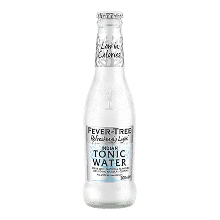 Fever-Tree - Refreshingly Light Premium Indian Tonic Water, 200ml - Pack of 24