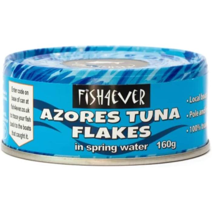 Fish4ever - Azores Tuna Flakes In Spring Water (Was Chunks), 160g