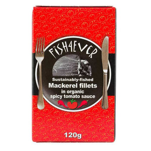 Fish4ever - Mackerel Fillets In Spiced Tomato Sauce, 120g
