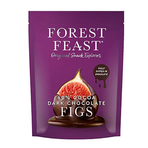 Forest Feast - Belgian Dark Chocolate Mountain Figs, 140g | Pack of 6