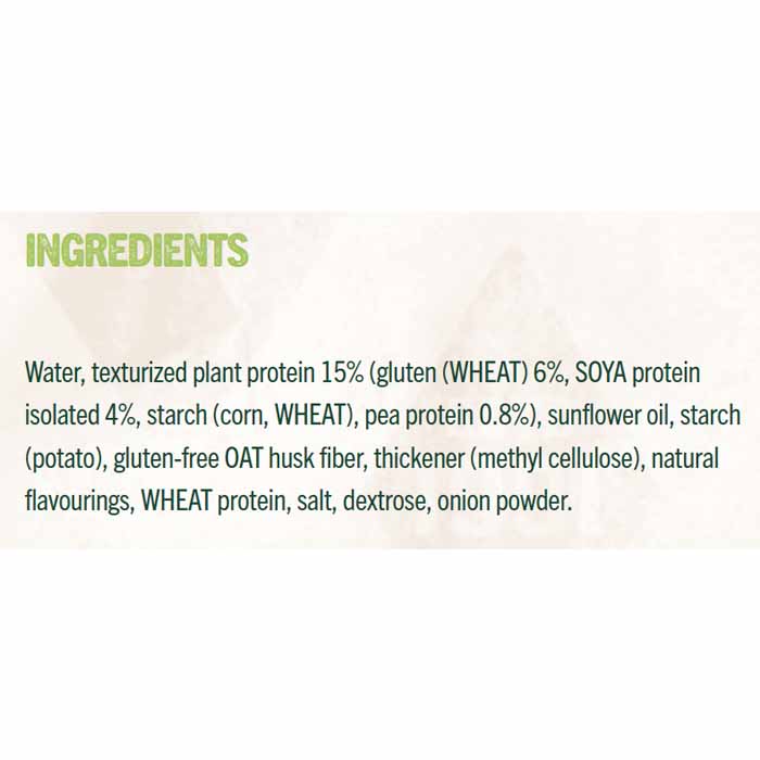 Fry's - Plant Based Chick'n Fillets, 200g - Back