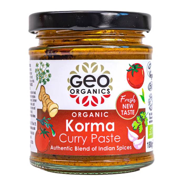 Geo Organics - Korma Curry Paste, 180g