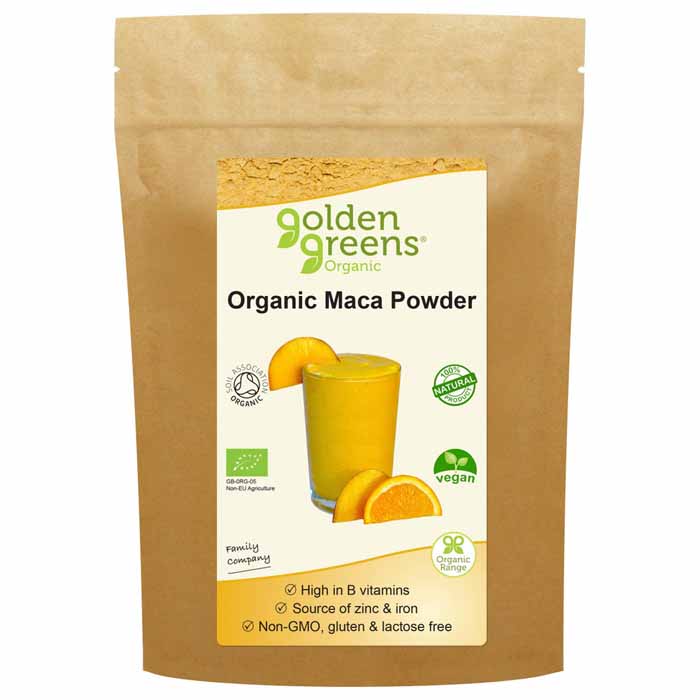 Golden Green - Organic Maca Maca Powder, 100g