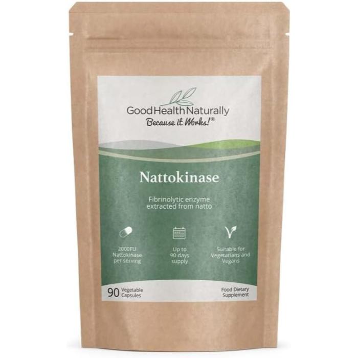 Good Health - Good Health Naturally Nattokinase Refill Pouch, 90 Capsules