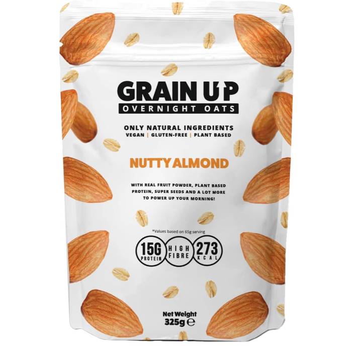 Grain Up - Overnight Oats - Nutty Almond, 325g