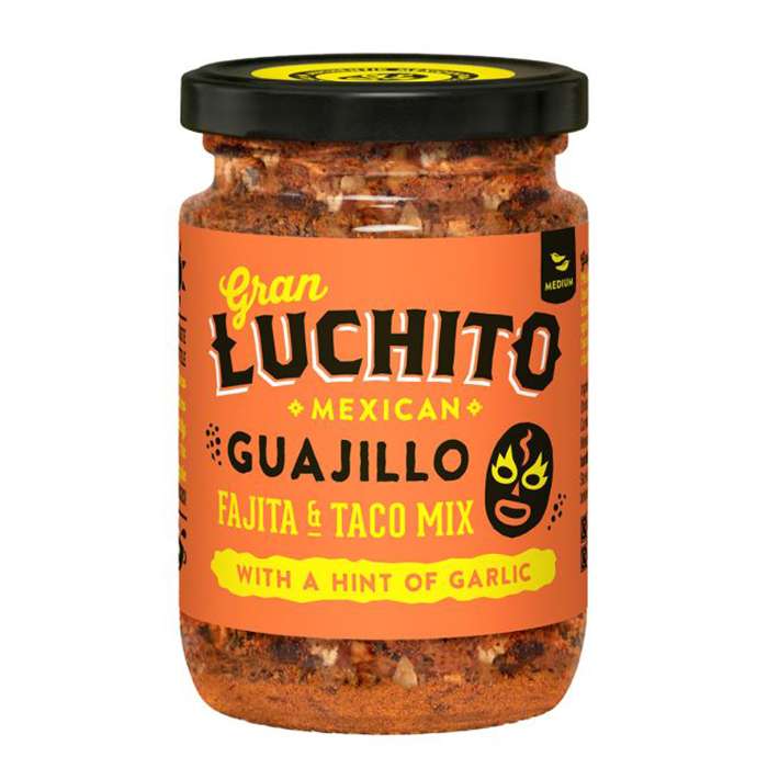 Gran Luchito - Garlic Guajilo Mexican Fajita and Taco Mix, 45g  Pack of 6 