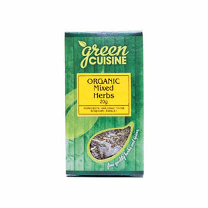 Green Cuisine - Organic Mixed Herbs, 20g | Pack of 6