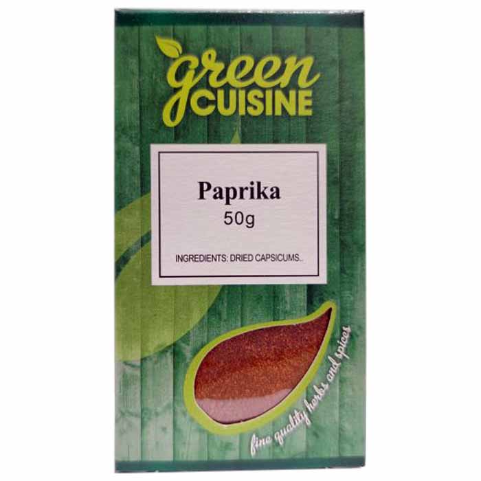 Green Cuisine - Paprika Spanish, 50g  Pack of 6