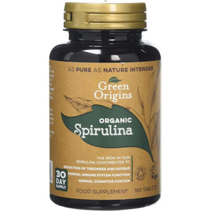 Green Origins - Organic Spirula 500mg, 180 Tabs