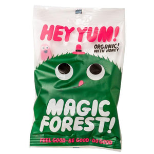 HEY YUM! - Organic Sweets, 100g | Pack of 10 | Multiple Flavours