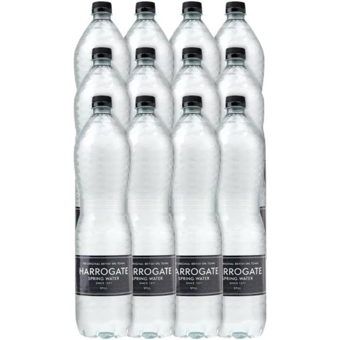 Harrogate Water - Still Spring Water, 1.5L  Pack of 12