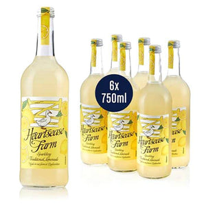 Heartsease Farm - Sparkling Traditional Lemonade, 750ml | Pack of 6