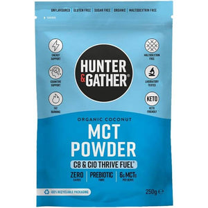 Hunter & Gather - Organic C8 & C10 MCT Powder, 250g