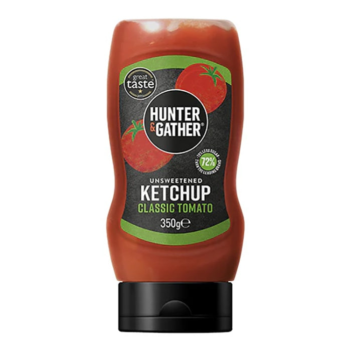 Hunter & Gather - Tomato Ketchup, 350ml - Pack of 6 