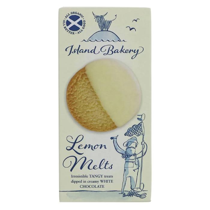 Island Bakery - Lemon Melts Organic Biscuits, 133g - Pack of 1
