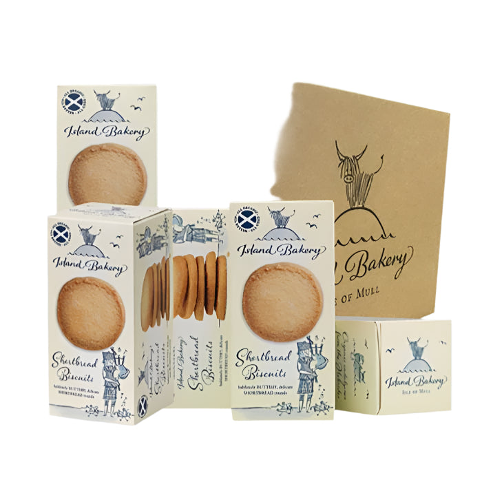 Island Bakery - Shortbread Organic Biscuits, 125g - Pack of 12