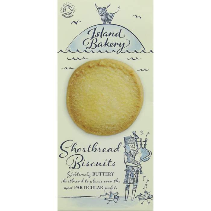 Island Bakery - Shortbread Organic Biscuits, 125g - Pack of 1