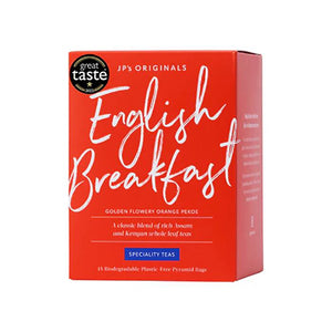 JP Originals Limited - English Breakfast Tea, 91g - Pack of 15