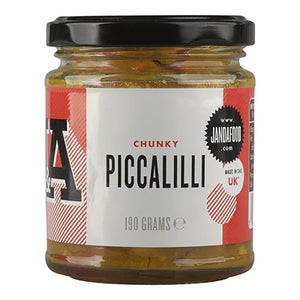 J & A Food - Piccalilli, 200g - Pack of 6