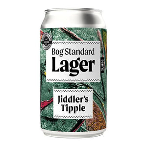 Jiddler's Tipple - Bog Standard Lager Cans, 330ml - Pack of 24