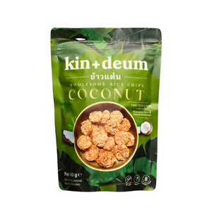 Kin + Deum - Rice Chips, 60g | Pack of 12 | Multiple Flavours